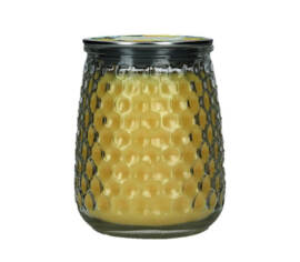 Chandelle parfumée en verre Citron Sol - 369 g