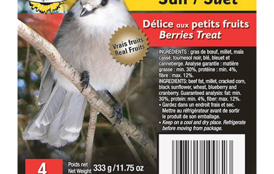 Suif petits fruits 311 g
