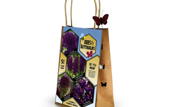 Mélange de bulbes Mauve (Bees & Butterflies) (Paquet de 50 bulbes)