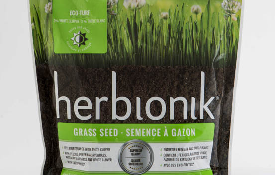 Semence à gazon Eco Turf avec trèfle blanc 750 g