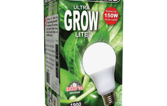 Ampoule DEL Miracle LED Ultra Grow 12 W (lumière blanche - 5 000 K) (équivalent 150 W)