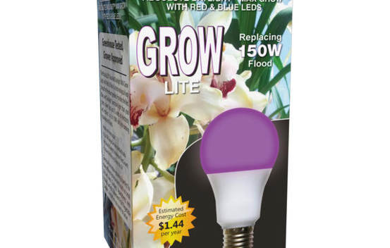 Ampoule DEL Miracle LED Grow Rouge et Bleu 12 W (équivalent 150 W)